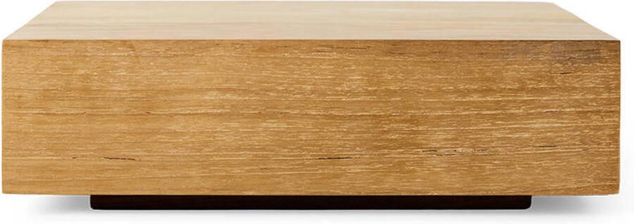 HKLIVING Vierkant Dienblad Cube Teakhout 27 x 27cm Bruin