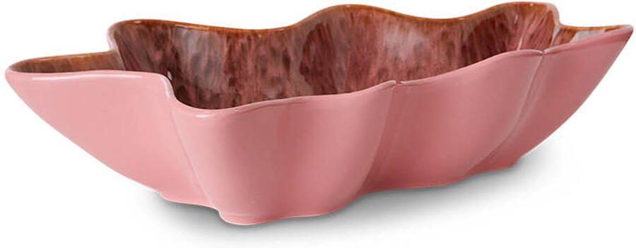 HKLIVING Schaal Shell 41 x 24cm Koraal Organisch - Foto 3