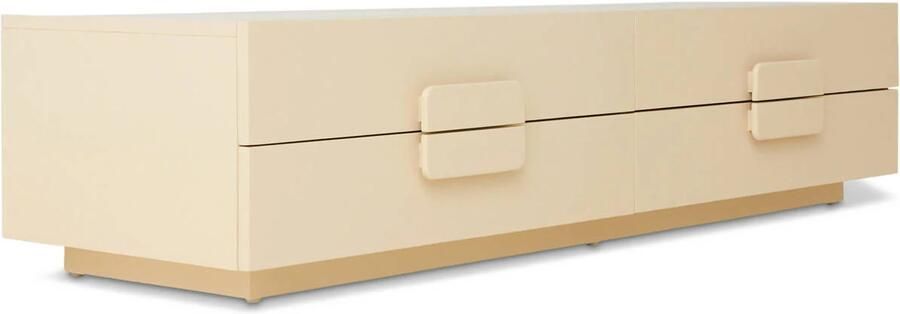 HKLIVING TV-meubel Spacious Sungkaihout 160cm Crème - Foto 2