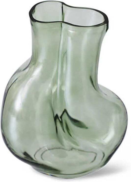 HKLIVING Gleam Glass Vaas Medium Olive