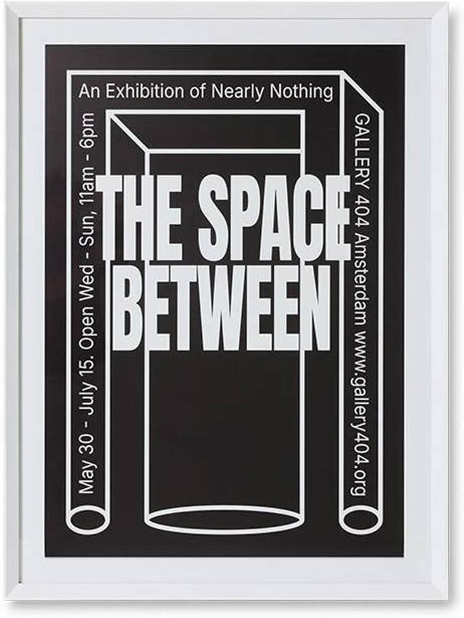 HKLIVING wanddecoratie Between space (87x118 cm)