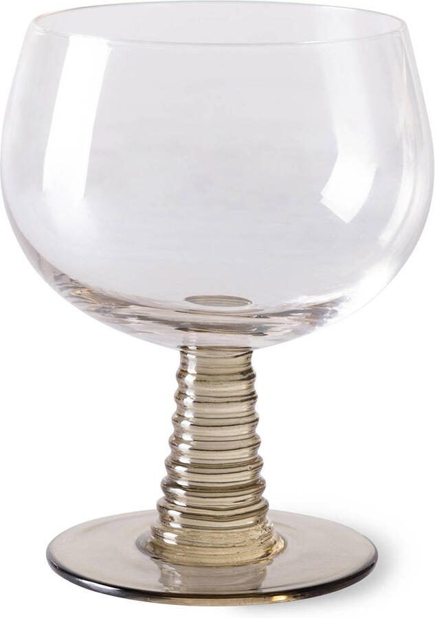 HKLIVING wijnglas Swirl (350 ml) (Ø10 cm)