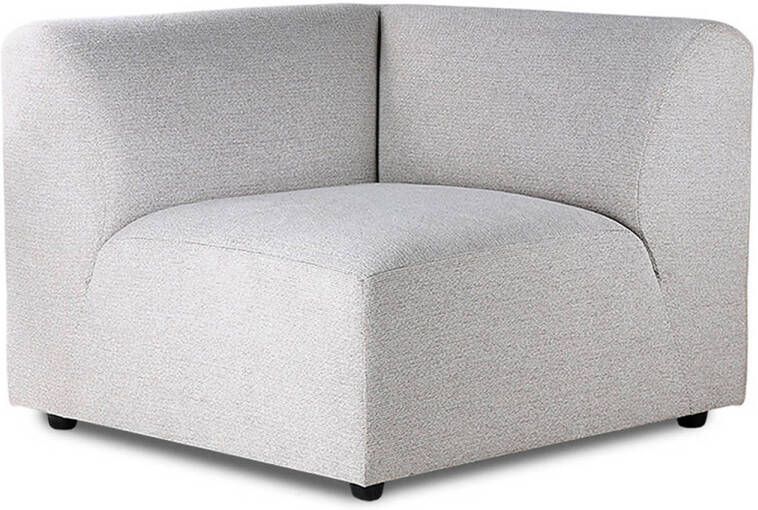 HKLIVING Jax Bank Element Hoekstuk Links Light Grey