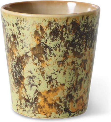 HKLIVING koffiekopje 70s (Ø7 5 cm) (180 ml)