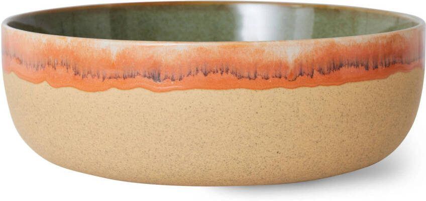 HKliving 70's Salade Schaal Ø 25 cm Shore