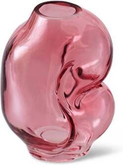 HKLIVING Gleam Glass Vaas Small Rose