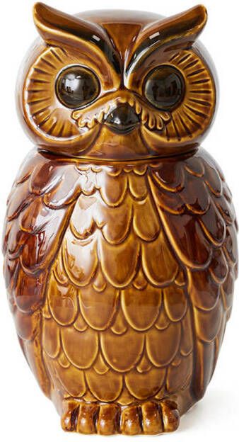 HKLIVING voorraadpot Owl