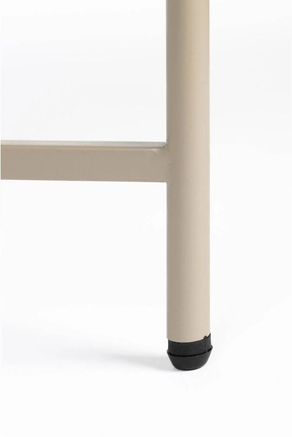 Housecraft Living Housecraft Marcio Salontafel Vierkant Hout Metaal 40x40 cm Beige - Foto 3