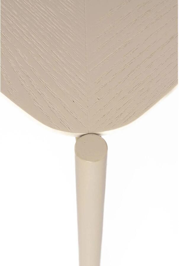 Housecraft Living Housecraft Marcio Salontafel Vierkant Hout Metaal 40x40 cm Beige - Foto 2