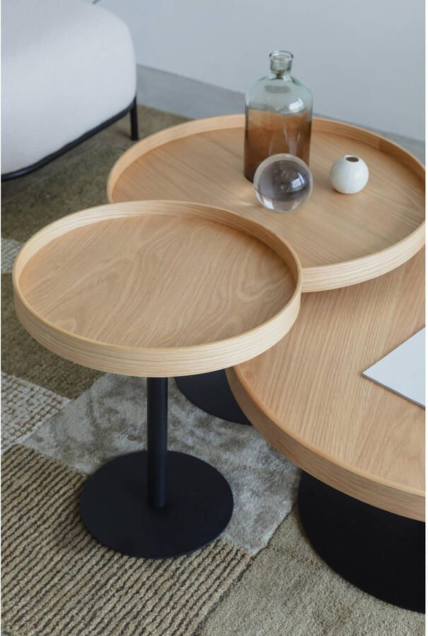 White Label Living | White Label Living | Bijzettafel Yuri Oak M | Woonkamertafels | Bijzettafel | Woonkamertafels | Bijzettafel - Foto 3