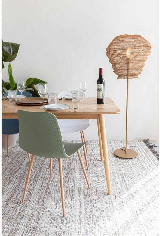 White Label Living | White Label Living | Tafel Fabio 160x80 Natural | Eettafels | Eettafel | Eettafels | Eettafel - Foto 2