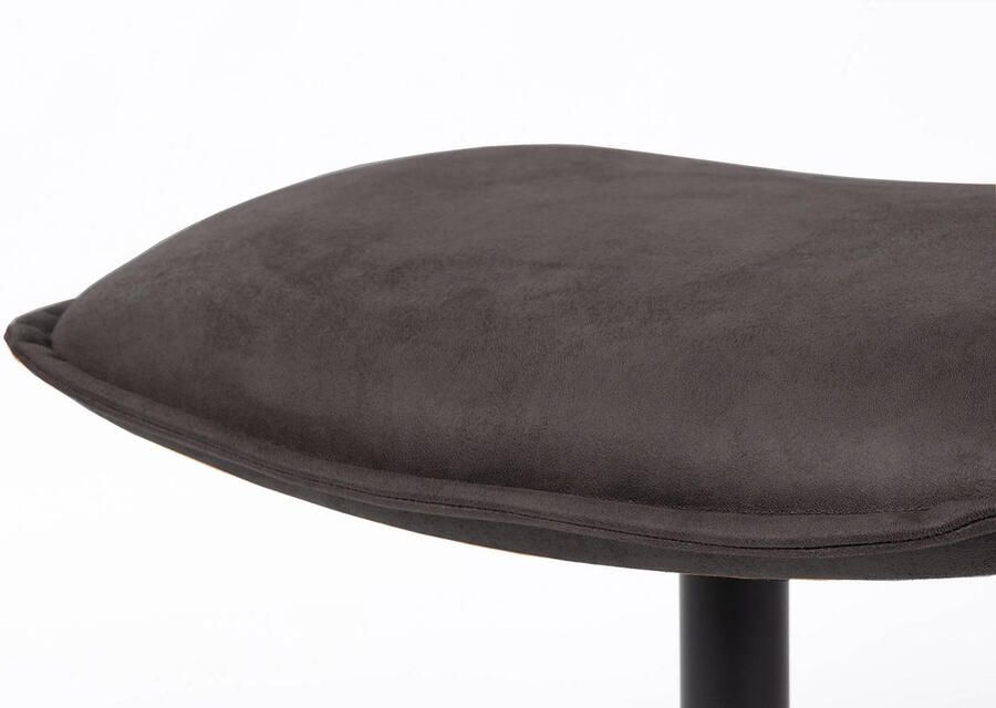 White Label Living | White Label Living | Hocker John Anthracite | Zitmeubels woonkamer | Hocker | Zitmeubels woonkamer | Hocker - Foto 3