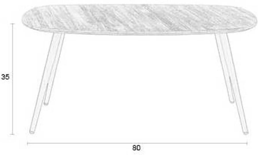White Label Living | White Label Living | Salontafel Gualdo | Woonkamertafels | Salontafel | Woonkamertafels | Salontafel - Foto 3