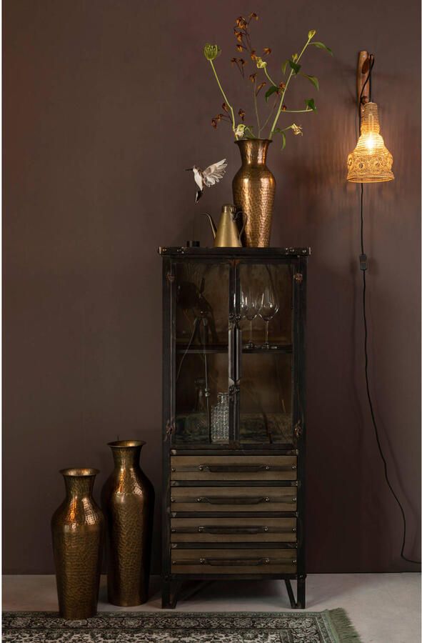 Housecraft Living Housecraft Alen Wandlamp Gaaslamp Goud