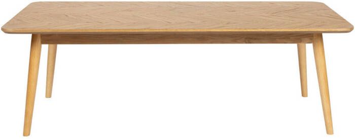 White Label Living | Salontafel Fabio 120x60 Natural | Woonkamertafels | Salontafel - Foto 5