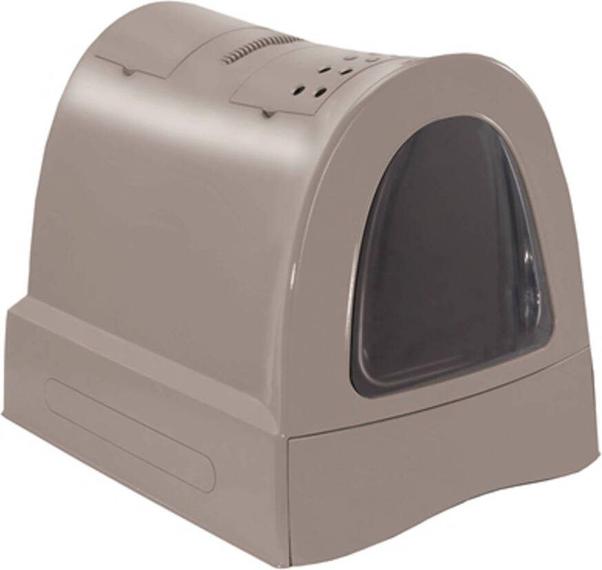 Imac kattenbak Zuma met schuiflade Taupe 40X56X42 5 cm