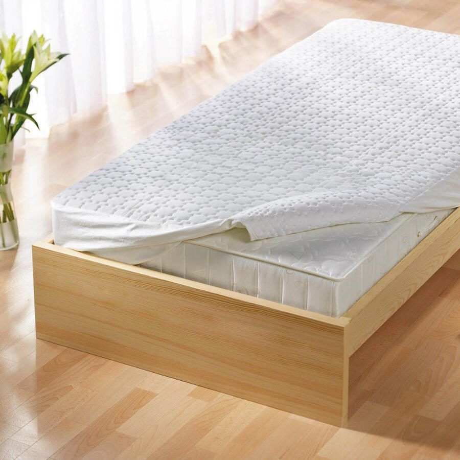Inventum HL197V Elektrische onderdeken hoeslaken Aparte voetenzone 1 persoons 210x92 cm Anti allergie Antibacterieel Fleece Wit - Foto 4
