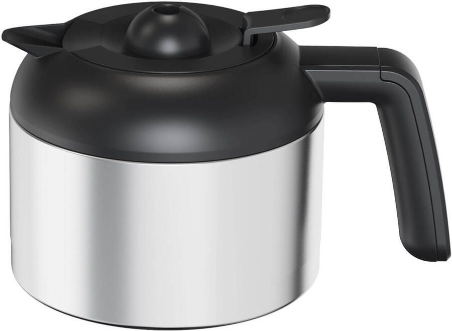 Inventum KZ818D Koffiezetapparaat 1 2 liter 10 kopjes Filter 1x4 Thermoskan Display met timer Filterkoffie RVS Zwart - Foto 3