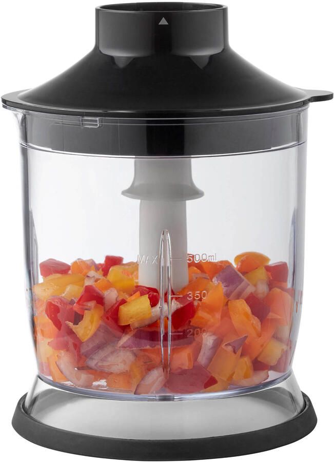 Inventum Staafmixer Set Zwart 350 Watt Mx350b Met Garde En Hakselaar - Foto 4