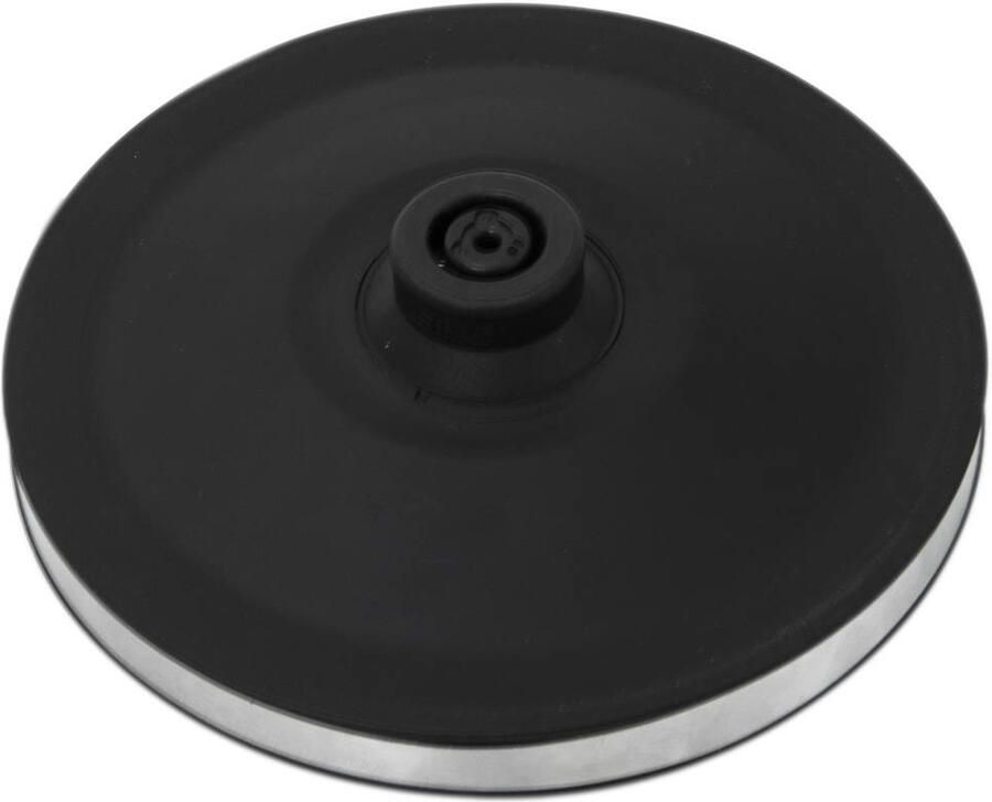 Inventum HW817D Waterkoker Inhoud 1 7 liter Roestvrijstaal Warmhoudfunctie Led-verlichting 2200 watt RVS Zwart - Foto 3