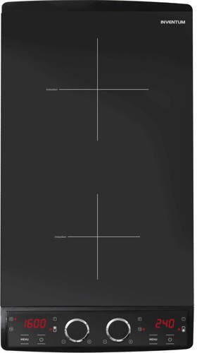 Inventum VKI3010ZWA Vrijstaande inductie kookplaat 2 kookzones 1-fase plug & play Zwart - Foto 3