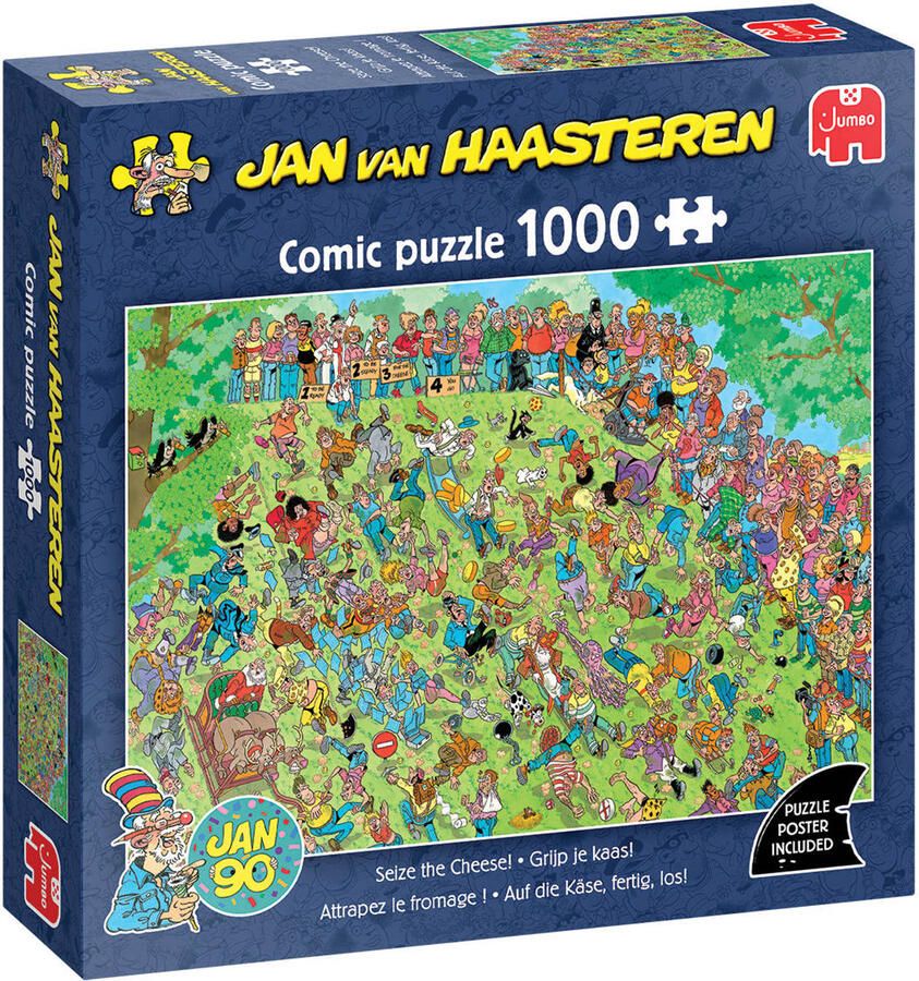 Jan van Haasteren Grijp je kaas! (1000)