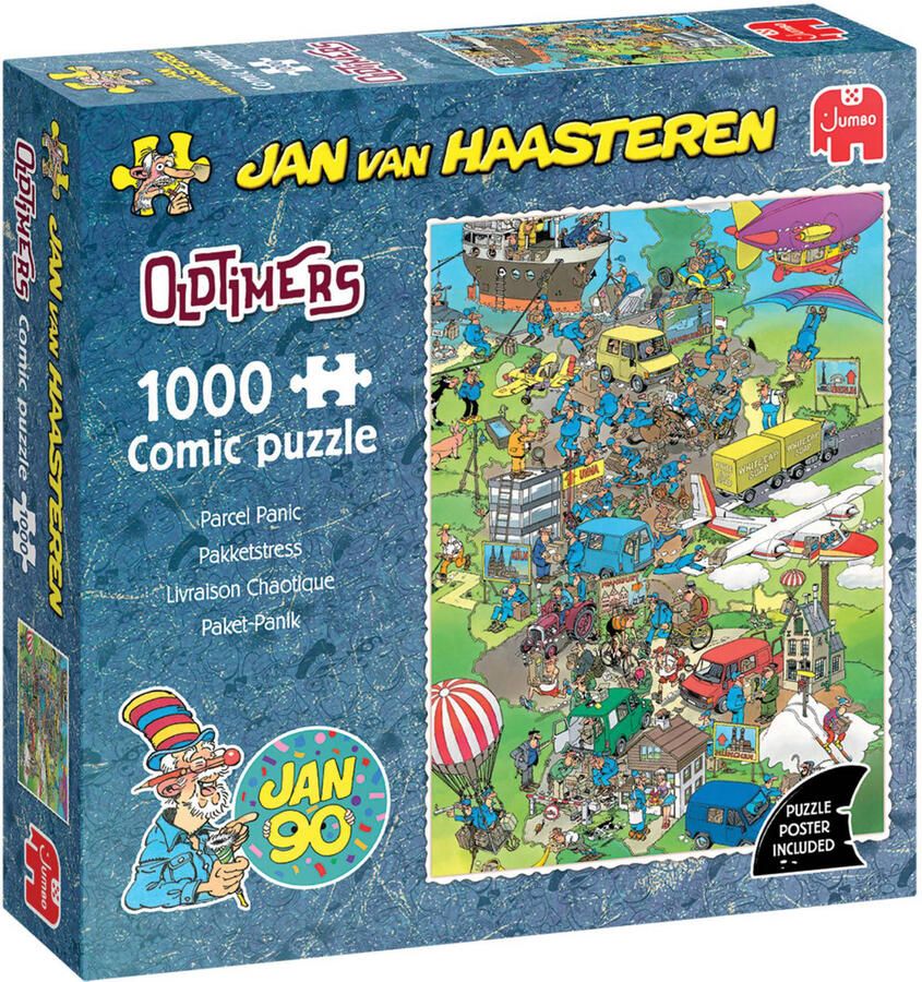 Jan van Haasteren Oldtimers Pakketstress (1000)