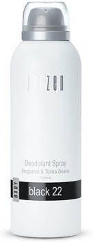 Janzen Deodorant Spray Black 22 – Anti-Transpirant Spray – Fris en Kruidig – Verzorgend – 150 ml