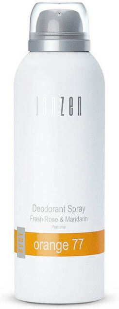 Janzen Deodorant Spray Orange 77 Anti-Transpirant Spray Zacht en Bloemig Verzorgend 150 ml