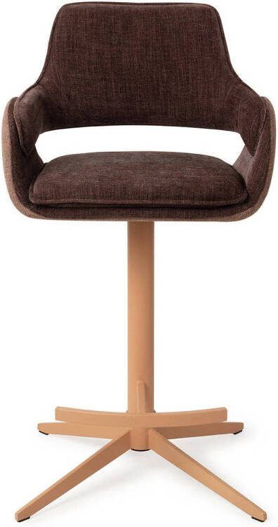 Jesper Home Barkruk Oketo Draaibaar Chestnut Chase (zithoogte 65cm)