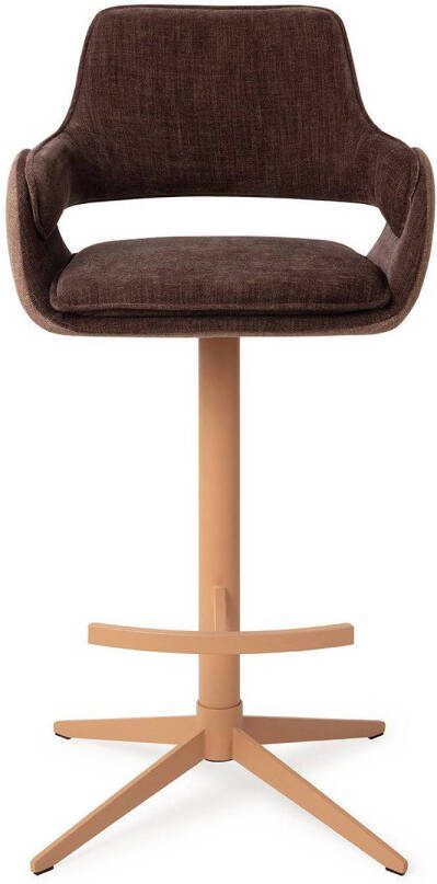 Jesper Home Barkruk Oketo Draaibaar Chestnut Chase (zithoogte 75cm)