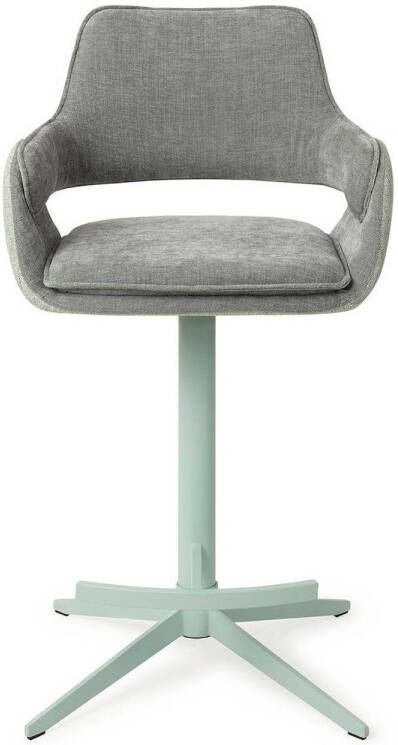 Jesper Home Barkruk Oketo Draaibaar Green Midori (zithoogte 65cm)