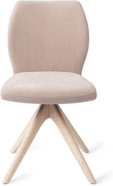 Jesper Home Eetkamerstoel Ikata Revolve Oak Bleach Sand Strand