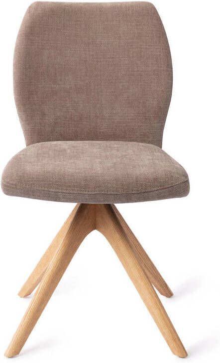 Jesper Home Eetkamerstoel Ikata Revolve Oak Natural Mocha Mist