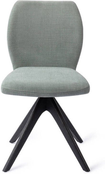 Jesper Home Eetkamerstoel Ikata Revolve Oak Black Breezy Blue