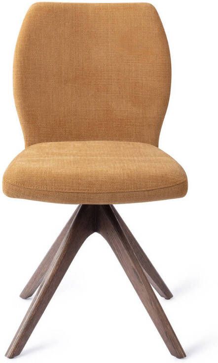Jesper Home Eetkamerstoel Ikata Revolve Oak Walnut Honey Harvest