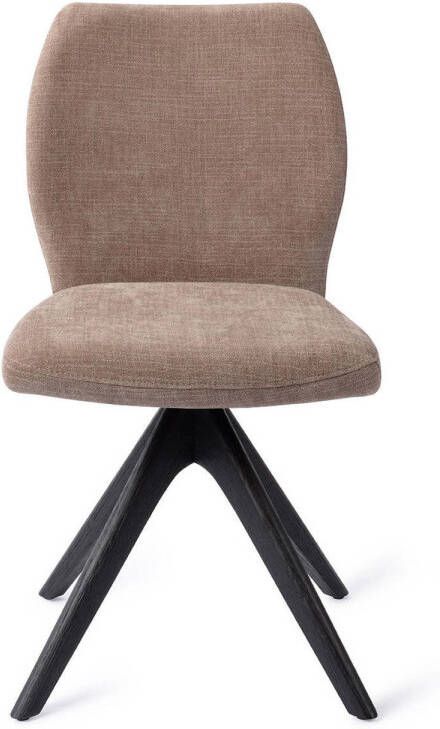 Jesper Home Eetkamerstoel Ikata Revolve Oak Black Mocha Mist