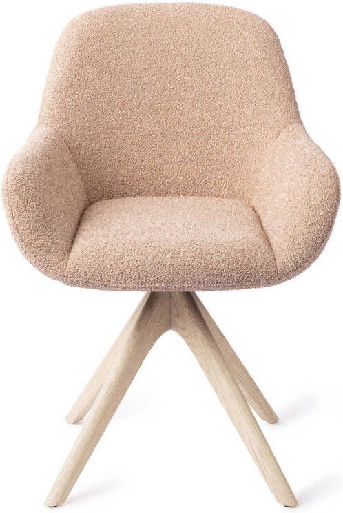 Jesper Home Eetkamerstoel Kushi Revolve Oak Bleach Flax Relax