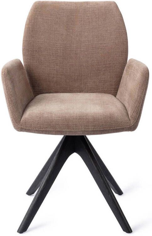 Jesper Home Eetkamerstoel Misaki Revolve Oak Black Breezy Blue