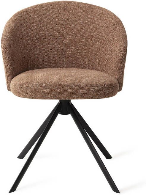 Jesper Home Eetkamerstoel Niimi Revolve Black Marron