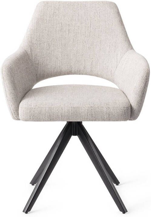 Jesper Home Eetkamerstoel Yanai Turn Black Draaibaar Pigeon