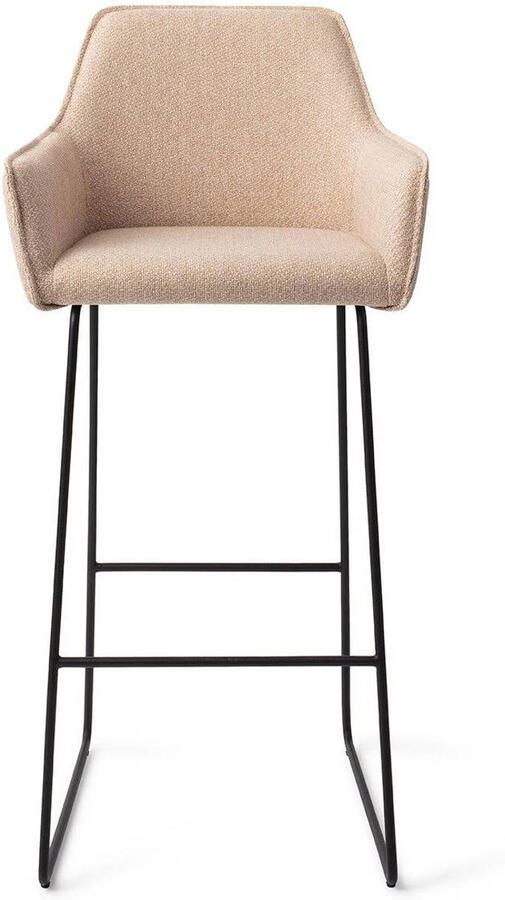 Jesper Home Barkruk Hofu Slide Black Wild Walnut (zithoogte 75cm)