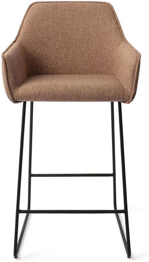 Jesper Home Eetkamerstoel Hofu Barkruk french-toast Slide Black (L)