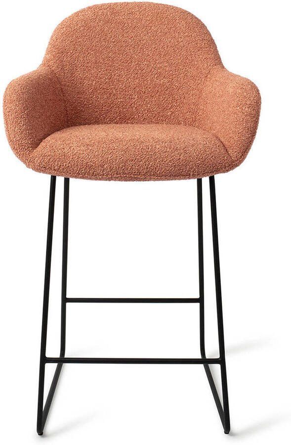 Jesper Home Barstoel Kushi Slide Black Amber Autumn (zithoogte 68cm)