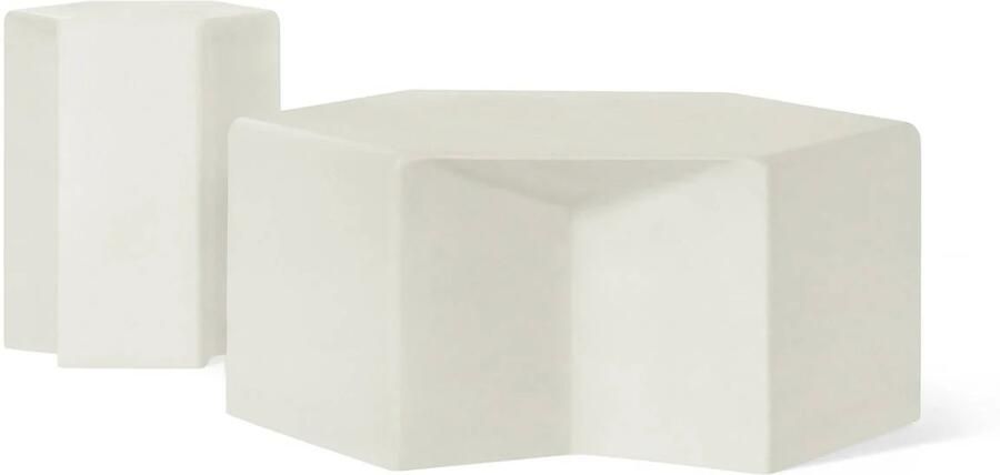 Jesper Home Bijzettafel Soka 41 x 26cm Canvas