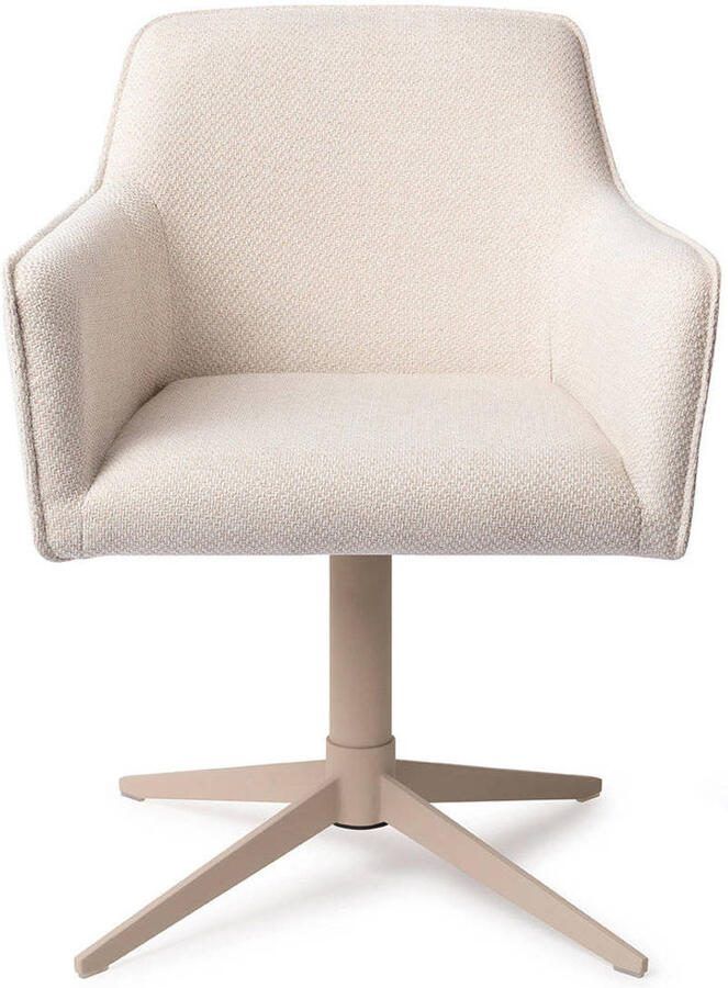 Jesper Home Eetkamerstoel Hofu Quad Beige Enoki