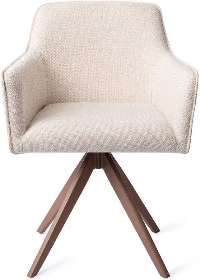 Jesper Home Draaibare Eetkamerstoel Hofu Turn Brown Enoki