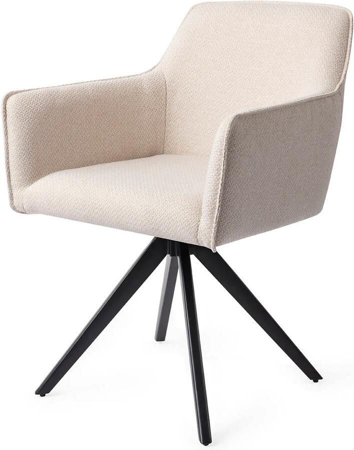 Jesper Home Eetkamerstoel Hofu Turn Black Draaibaar Enoki