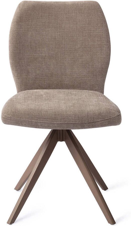 Jesper Home Eetkamerstoel Ikata Turn Brown Draaibaar Mocha Mist
