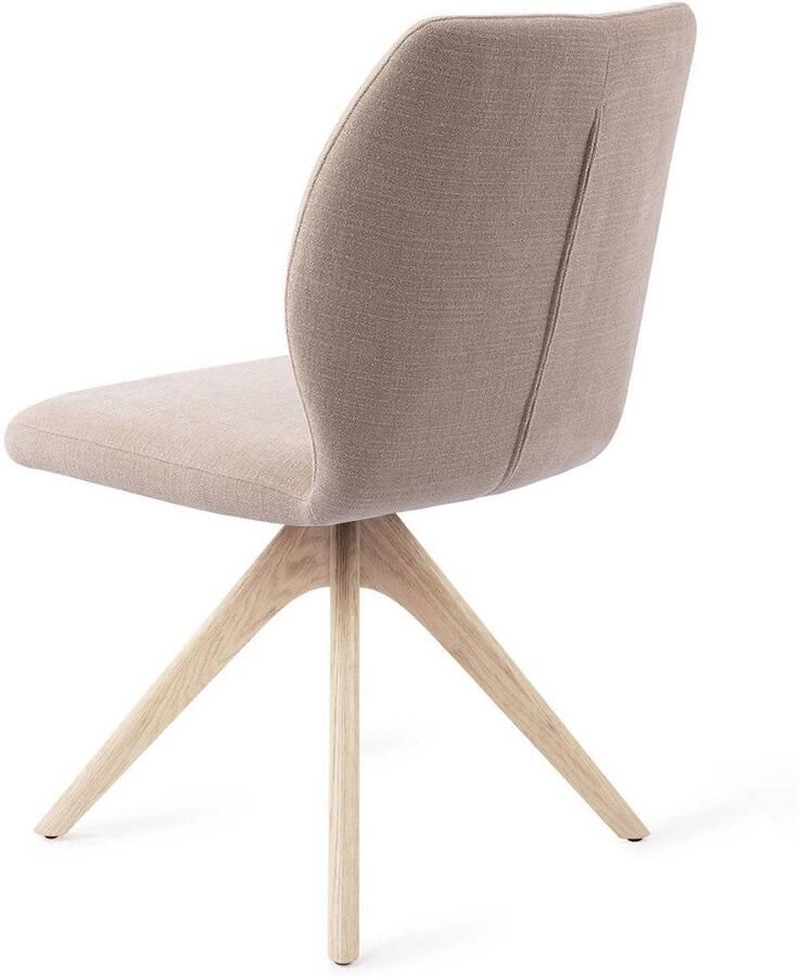 Jesper Home Eetkamerstoel Ikata Revolve Oak Bleach Sand Strand